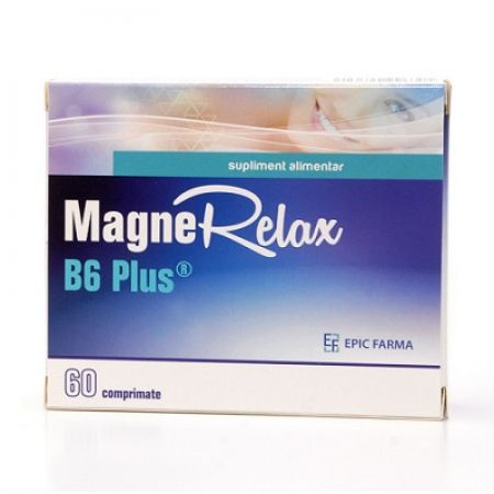 MagneRelax B6 Plus, 60 comprimate, Epic Farma