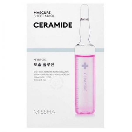 Masca hidratanta cu Ceramide Mascure, 28 ml, Missha