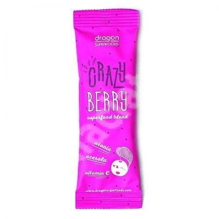 Mix pudra raw Crazy Berry, 10 g, Dragon Superfoods 