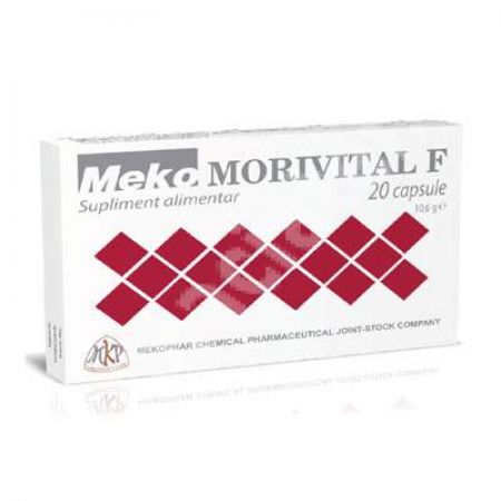 Morivital F, 20 capsule, Mekophar Chemical
