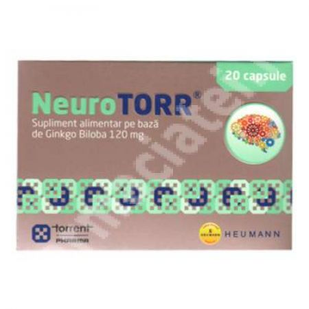 NeuroTorr, 20 capsule, Torrent