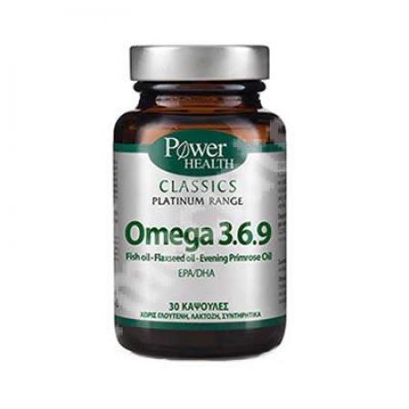 Omega 3.6.9 ulei de peste, in si Lumina noptii, 30 capsule, Power Of Nature