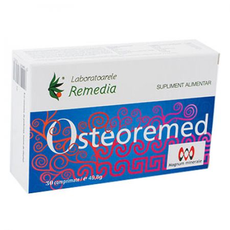 Osteoremed, 30 comprimate, Remedia