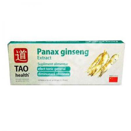 Panax Ginseng, 10 fiole, Tao Health