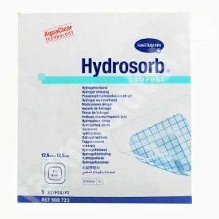 Pansament transparent Hydrosorb comfort, 12.5 cm x 12.5 cm (900723), 5 bucati, Hartmann