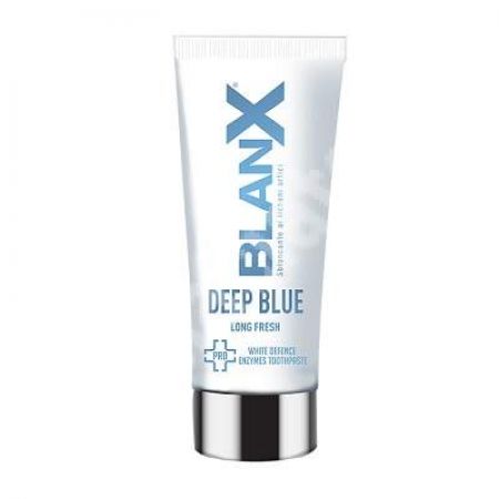 Pasta de dinti Deep Blue BlanX, 75 ml, Coswell