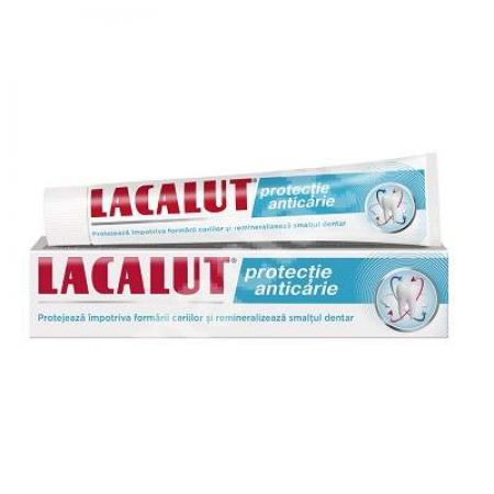 Pasta de dinti Lacalut protectie anticarie, 75 ml, Theiss Naturwaren