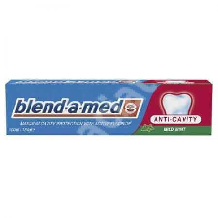 Pasta de dinti Mild Mint Anti-Cavity Blend-a-med, P&G