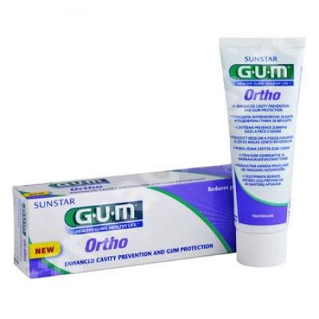 Pasta de dinti Ortho, 75 ml, Sunstar Gum