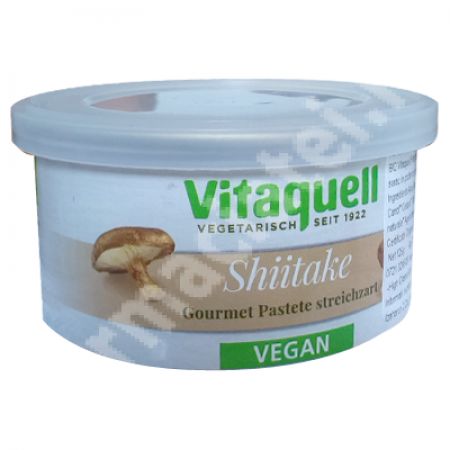 Pate de ciuperci Shiitake fara gluten, 125 g, Vitaquell