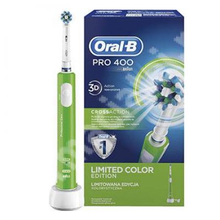 Periuta de dinti electrica Verde Pro 400, D16.513, Oral-B