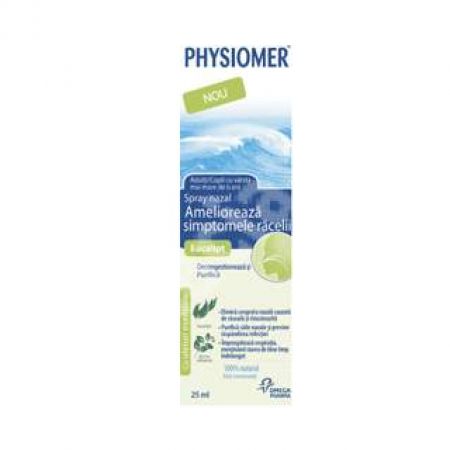 Physiomer Eucalipt decongestionant nazal, 25 ml, Omega Pharma