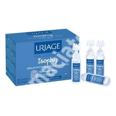 Picaturi pentru nas Isophy, 18 x 5 ml, Uriage