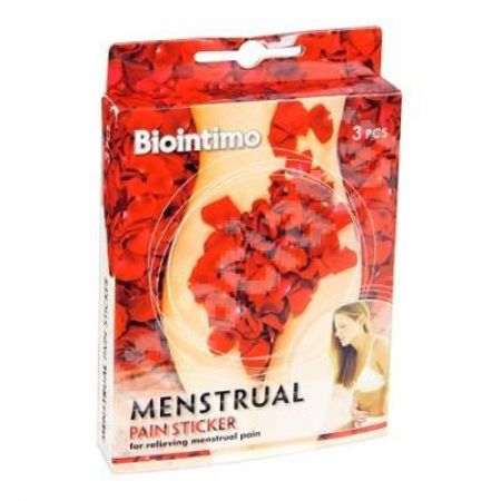 Plasture impotriva durerilor menstruale Biointimo, 3 bucati - Denticare-Gate Kft