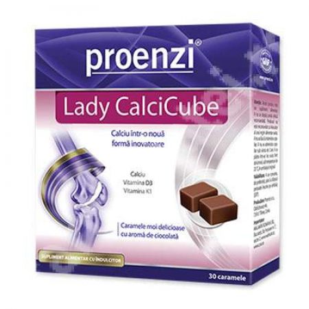 Proenzy Lady CalciCube, 30 caramele, Walmark