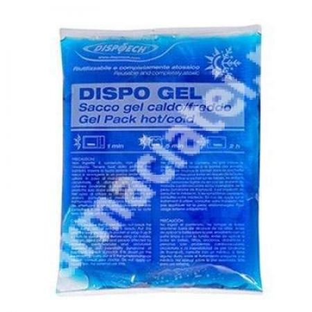 Punga gel cald-rece DispoGel 14 x 18 cm, Chris Pharma Blue