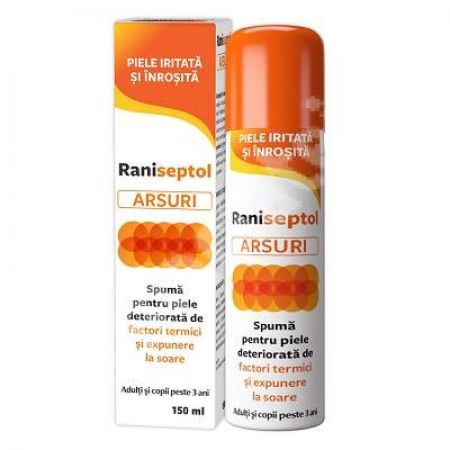 Raniseptol ARSURI spuma, 150 ml - Zdrovit