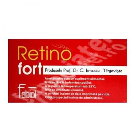 Retinofort, 30 comprimate, Fabiol