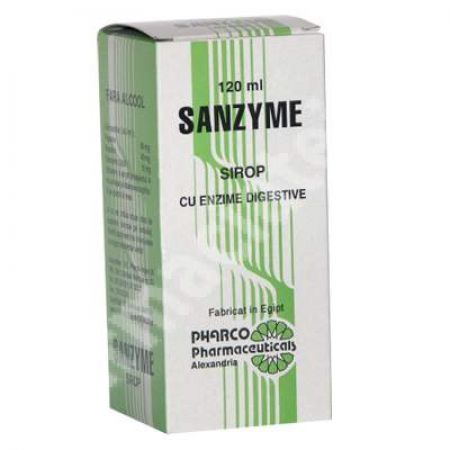 Sanzyme sirop, 120 ml, Pharco