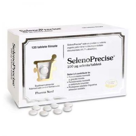 Seleno Precise, 120 tablete - Pharma Nord
