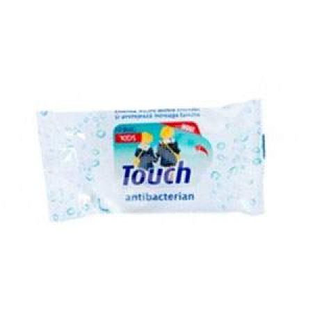 Servetele umede antibacteriene Kids, 10 buc, Touch