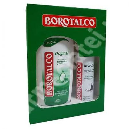 Set Gel dus Original, 500 ml + Deodorant spray Invisible, 150 ml, Borotalco