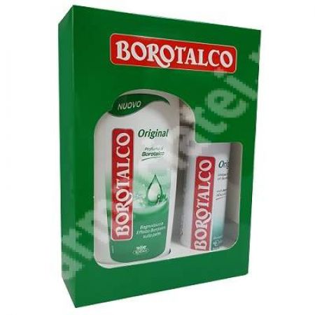 Set Gel dus Original, 500 ml + Deodorant spray Original, 150 ml, Borotalco