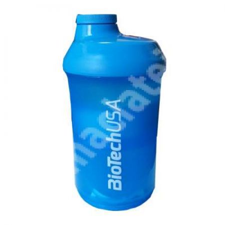 Shaker cu 2 compartimente, 600 ml, BioTechUSA