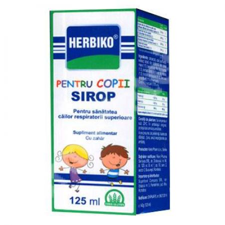 Sirop de tuse pentru copii - Herbiko, 125 ml, Abela Pharma