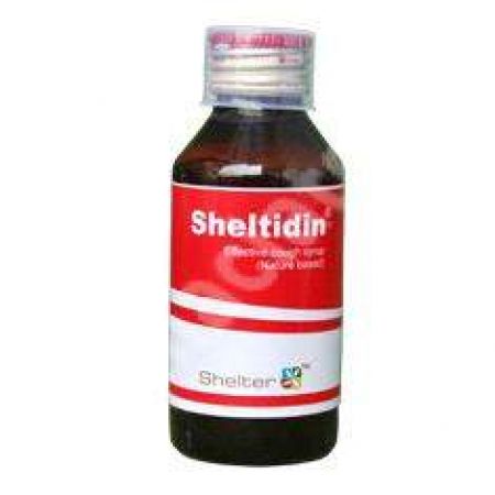 Sirop natural  contra tusei, 100 ml, Sheltidin