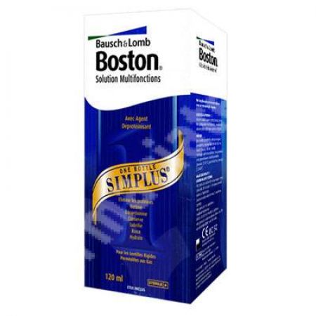 Solutie multifunctionala Boston, 120 ml, Bausch   Lomb