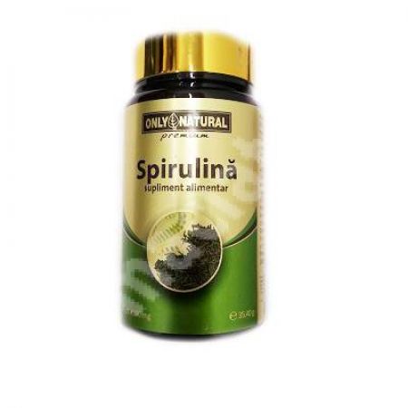 Spirulina, 60 capsule, Only Natural
