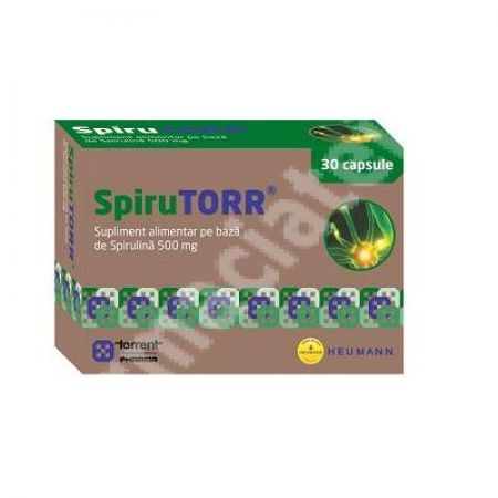 SpiruTorr, 30 capsule, Torrent