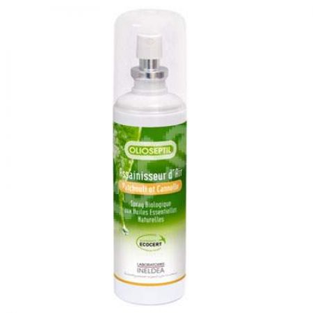 Spray ambiental Bio patchouli si scortisoara Olioseptil, 125 ml, Laboratoires Ineldea