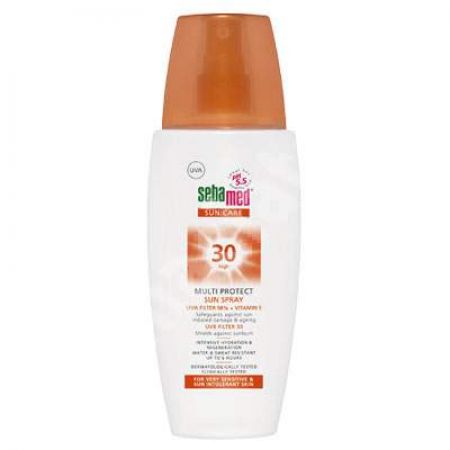 Spray dermatologic pentru protectie solara SPF 30 Sun Care, 150 ml, sebamed