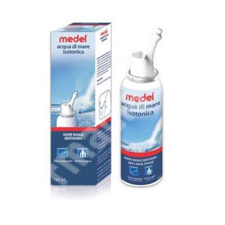 Spray nazal cu apa de mare izotonica, 100 ml, 92481, Medel