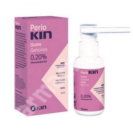 Spray pentru gingii cu clorhexidina - Perio Kin, 40 ml, Laboratorios Kin