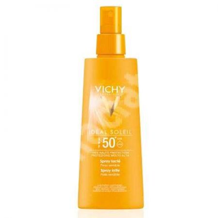 Spray pentru protectie solara SPF 50  Ideal Soleil, 200 ml, Vichy