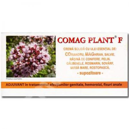 Supozitoare Comag Plant F, 10 bucati - Elzin Plant