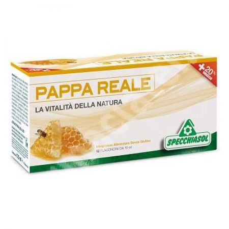 Tonic Pappa Reale Plus, 12 flacoane, Specchiasol