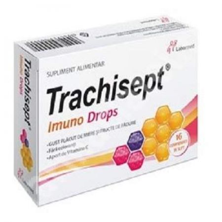 Trachisept Imuno Drops, 16 comprimate, Labormed