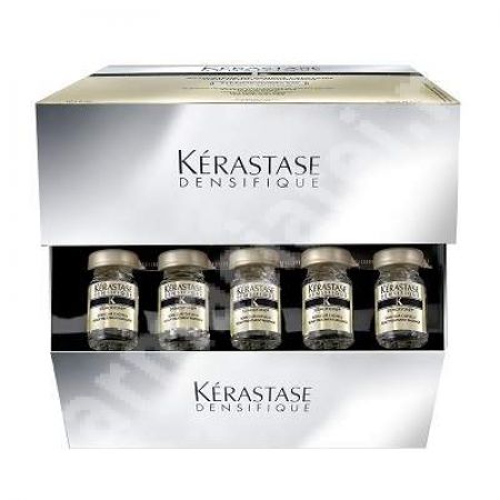 Tratament fiole pentru par lipsit de densitate Densifique Cure Femme, 30 x 6 ml, Kerastase