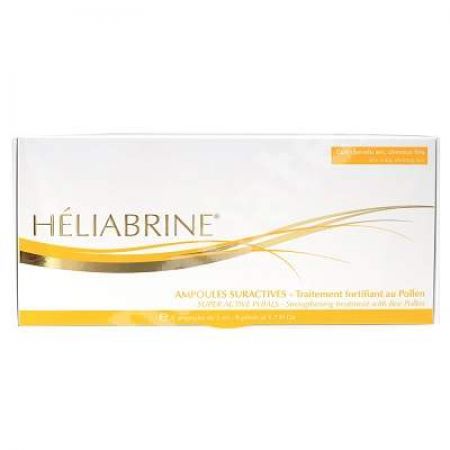 Tratament fortifiant cu polen pentru par Super Active, 8 fiole, Heliabrine