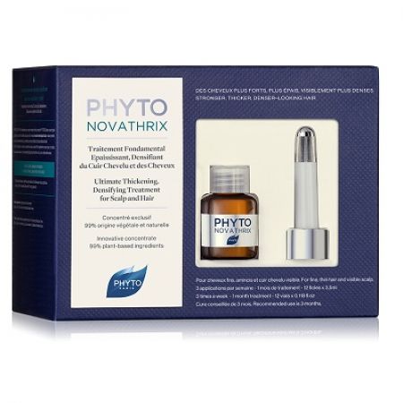 Tratament impotriva caderii parului Novathrix, 12 fiole, Phyto