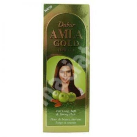 Ulei pentru par Dabur Amla Gold, 200 ml, Herbavit