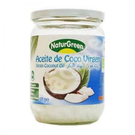 Ulei virgin bio de cocos, 400 g, Naturgreen
