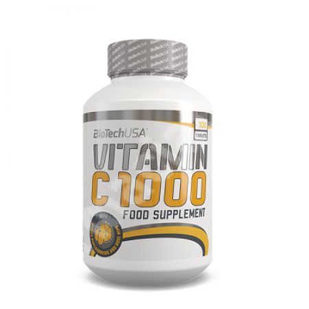 Vitamin C 1000 Bioflavonoids, 100 comprimate, Biotech USA