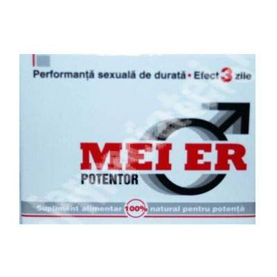 Mei Er Potentor -performanta sexuala, 4 capsule, Hunan Aimin Pharmaceuticals Co