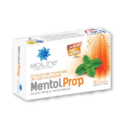 MentolProp BioSunLine, 30 comprimate, Helcor