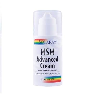 MSM Advanced Cream Solaray, 85g, Secom
